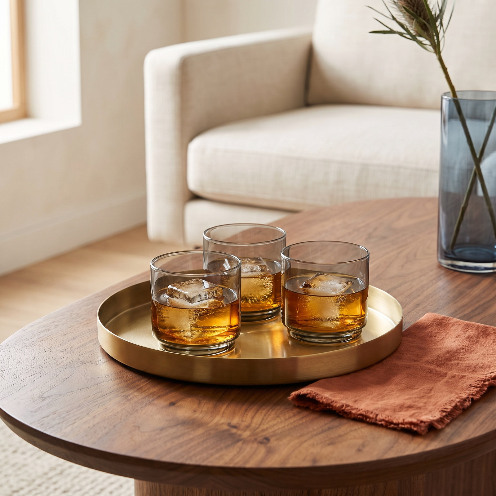 Tuscany Stackable Drinking Glass, Clear