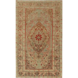 Vintage One-of-a-Kind 4'2" X 6'11" Area Rug