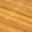 Round Dining Table, Outdoor Patio Table with Slatted To