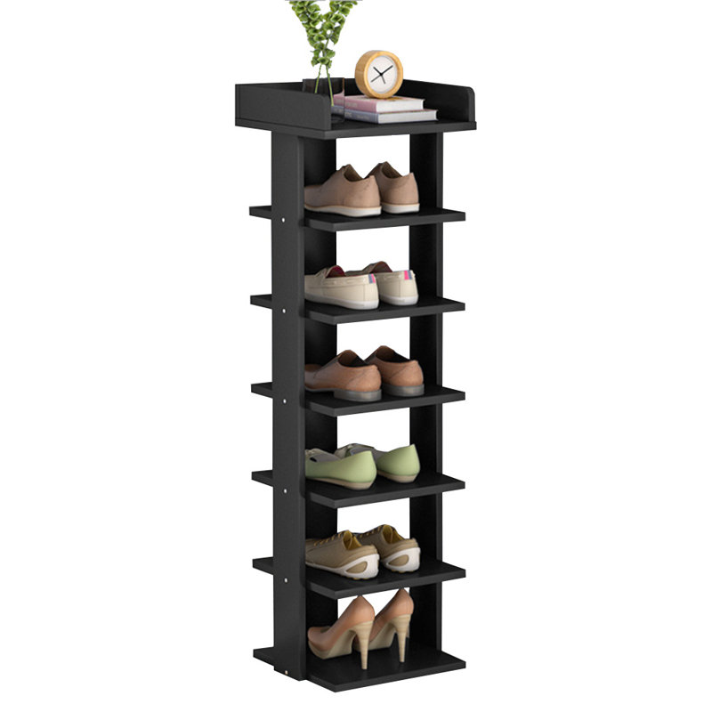 7-Tier Shoe Rack, Black