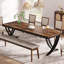 Metal Base Dining Table-1357912291-1357912286