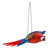Scarlet Parrot Flying Statue