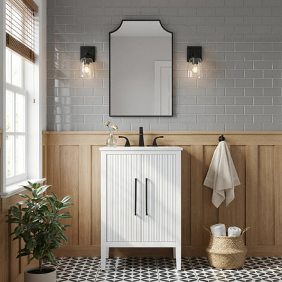 Meuble-lavabo simple 24 po