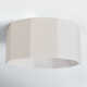 Logan Single Light Ceramic 6'' H X 12.25'' W  Flush Mount