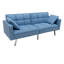 Causeuse en cuir Mihail 76,4 po Mihail