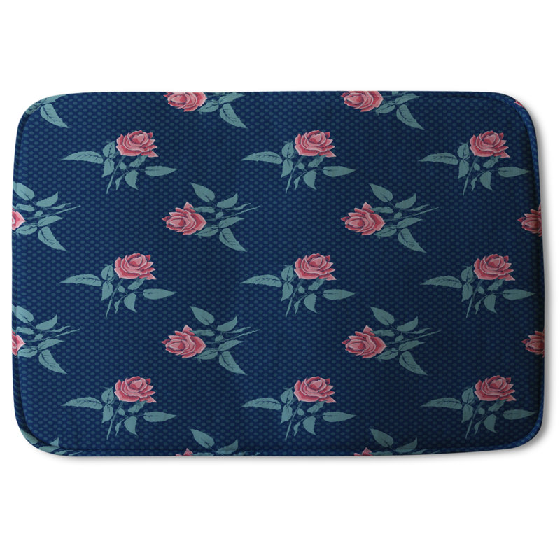 Aizaiah Non-Slip Bath Rug
