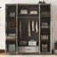 Armoire 4 portes avec 1 tiroir-1810319345