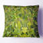 Feuillage vert fuchsia vif - coussin à imprimé floral-30731214-30731217
