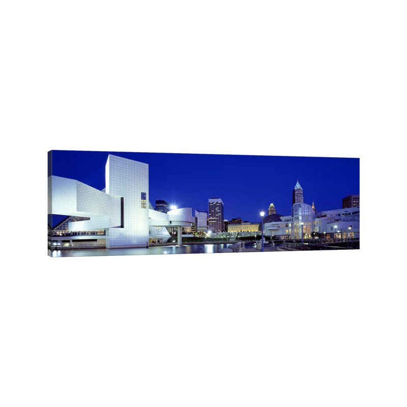 Cleveland, Ohio, USA - Wrapped Canvas Panoramic Print, 182.88 cm H x 60.96 cm W