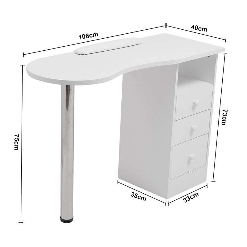 Wood Makeup Organizer