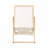Weaving Chair, with Handwoven Rope for Patio