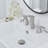 Widespread 2-handle Bathroom Faucet with Drain Assembly-105182987