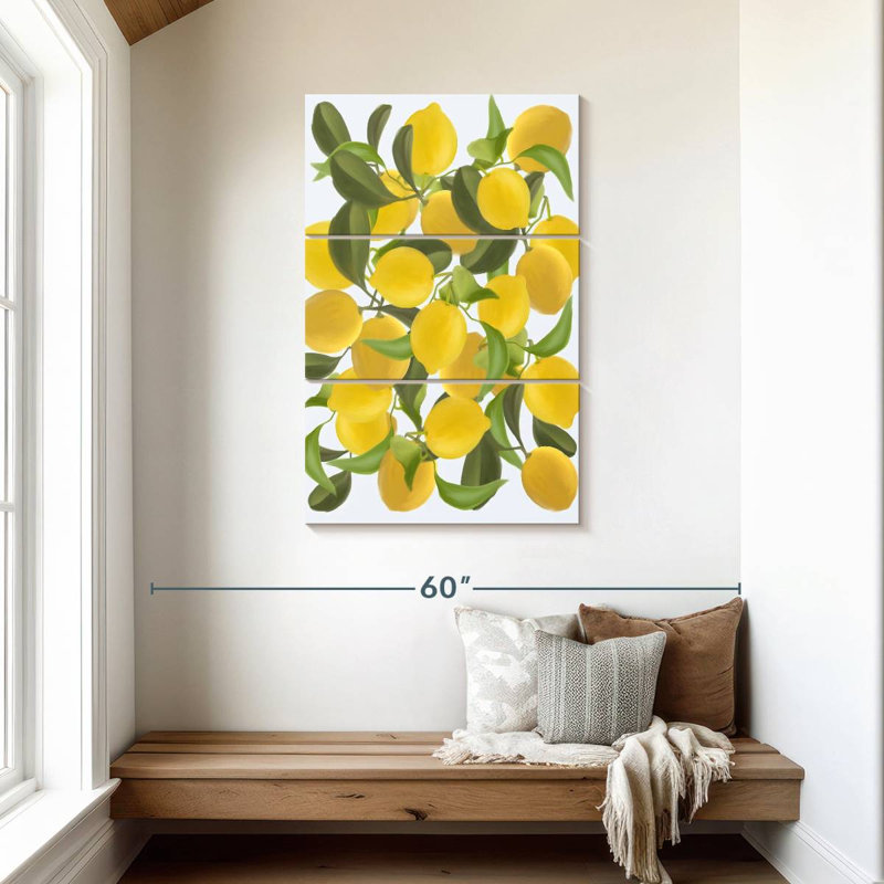 Citrons Yarlin, H 45 po x l 28 po