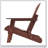 Oversize Wooden Outdoor Folding Adirondack Chair With Pre-Assembled Backrest & Seatboard, Perfect For Garden, Backyard, Porch, Pool, Deck, And Firepit-1926733627