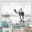 Minimalisme monochrome chameau II sur toile-2069296476-2069296455