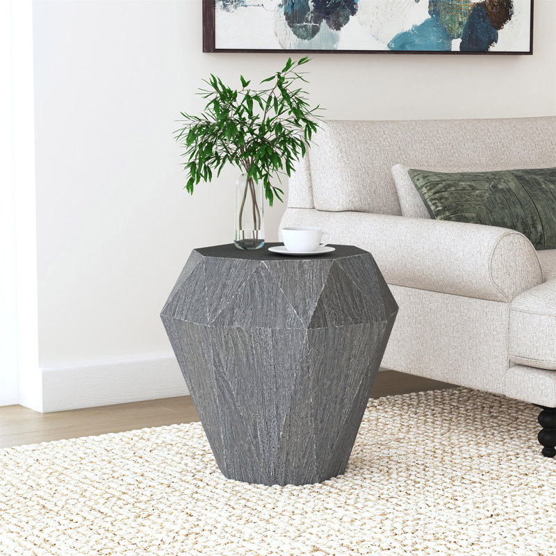 Table d'appoint Pringle Grey, Gris