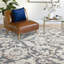 Tapis crème / gris Govea-1502884127
