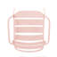 Ensemble bistro Terra Nova - rose clair mat-951249960