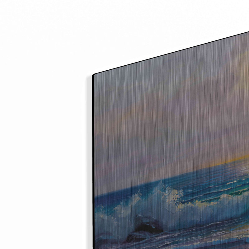 Bali Sunset, art mural en métal, H 12 po x l 16 po