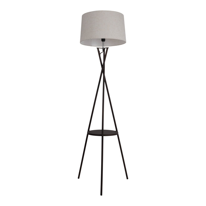 ‘TORA’ Floor Lamp with Integrated Table