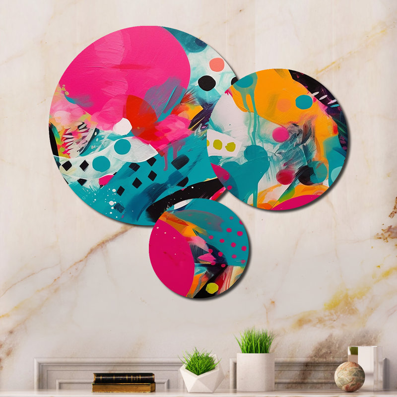 Ensemble de 3 décorations murales