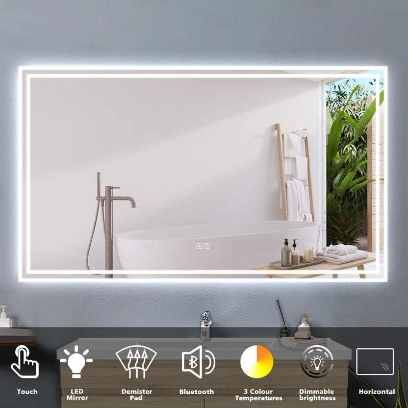 Aleander Rectangle Mirror, 70cm x 120cm