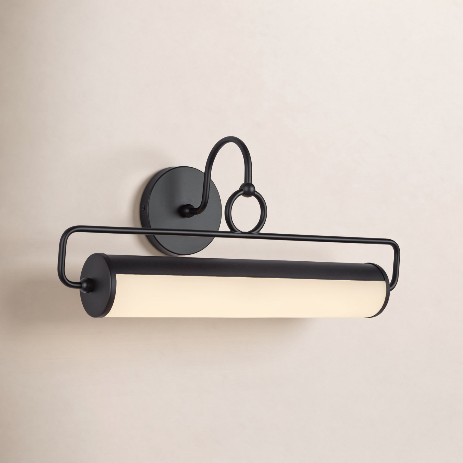 Ellen LED Picture Light, Matte Black