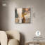 Impression sur toile Patchwork Plains III Boho Brown par Art Remedy, cadre argenté, 24 x 24-1120023838-1120023834