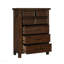 Meuble de rangement classique en bois de placage de manguier 1 pièce Classic