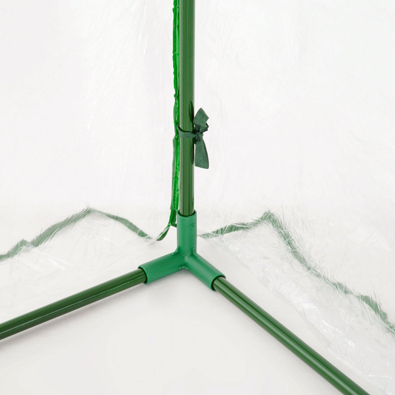 Hobby Greenhouse, Green , 2.6''H x 6.6''W x 3.3''D