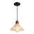 1- Single Pendant Light With Clear Glass