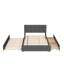 Grand lit plateforme avec rangement Mirre-294127415