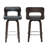 Swivel Faux Leather Counter & Bar Stools-111744768