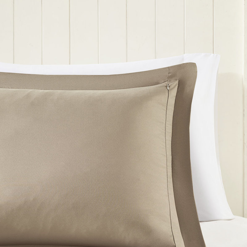 Édredon simple / simple TG avec literie douce de 3 m et de chaleur répartie uniformément, Twin/Twin XL Comforter + 2 Shams
