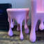 Statue de table d'appoint qui fond-563452415