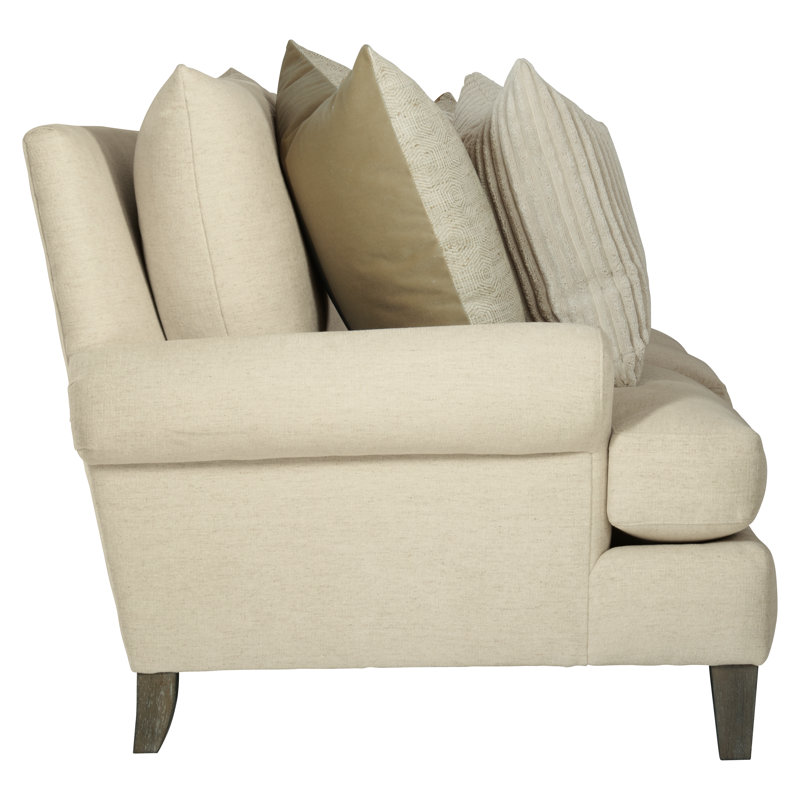 Isabella Sofa, Mocha, Cream Linen 1429-002