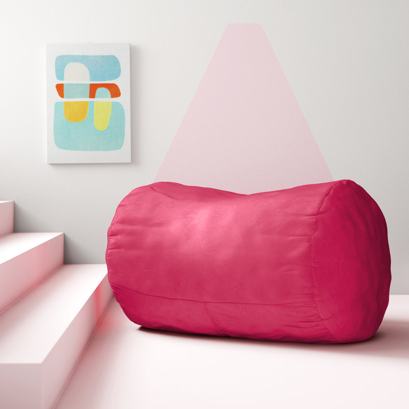 Polyester Bean Bag Chair & Lounger, Fuschia