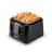 GEEPAS 4 Slice Toaster 6 Browning Levels with 2 Controls, Cancel Function 2 Removable Crumb Trays 1400W-86794885