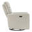  Will Genuine Leather Zero Gravity Swivel Power Recliner with USB Port-114040282