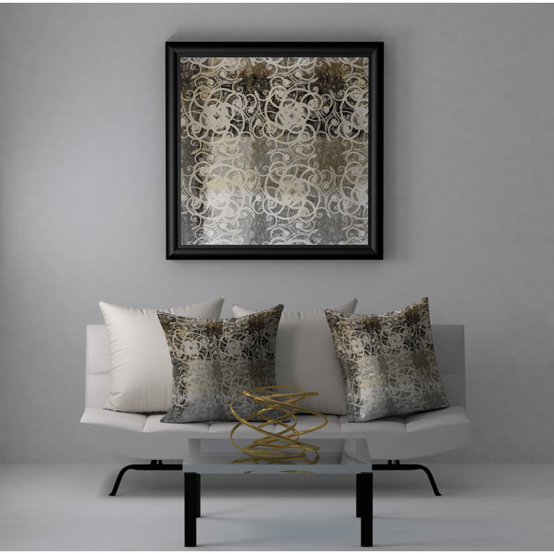 Housse et insert de coussin carré charmant, 18" x 18"