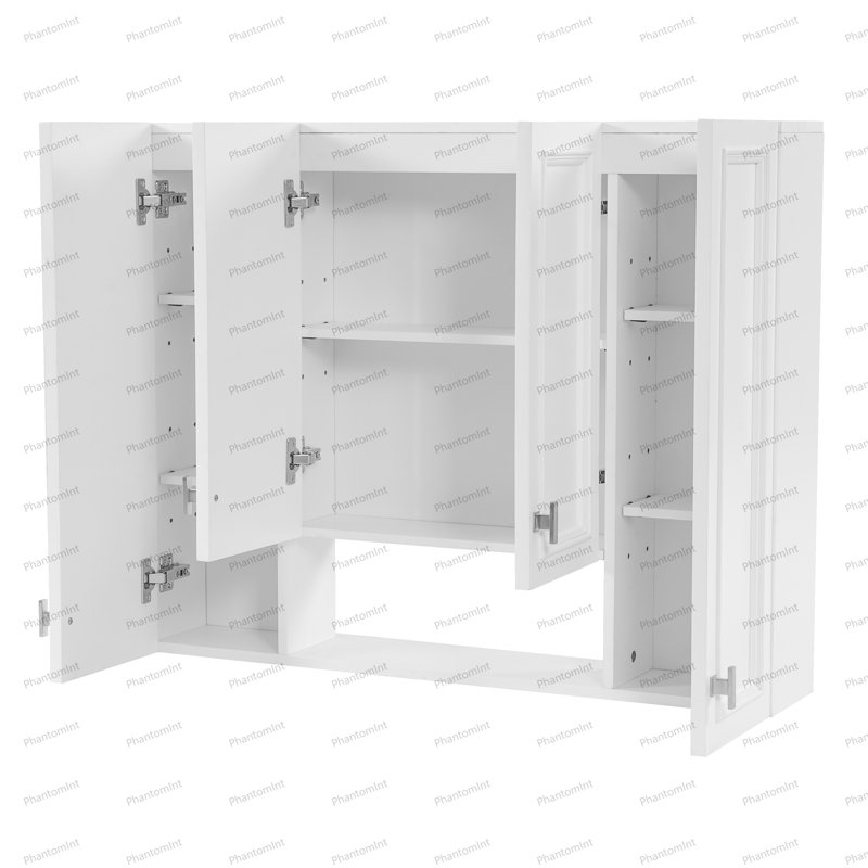 Armoire de salle de bain, Blanc