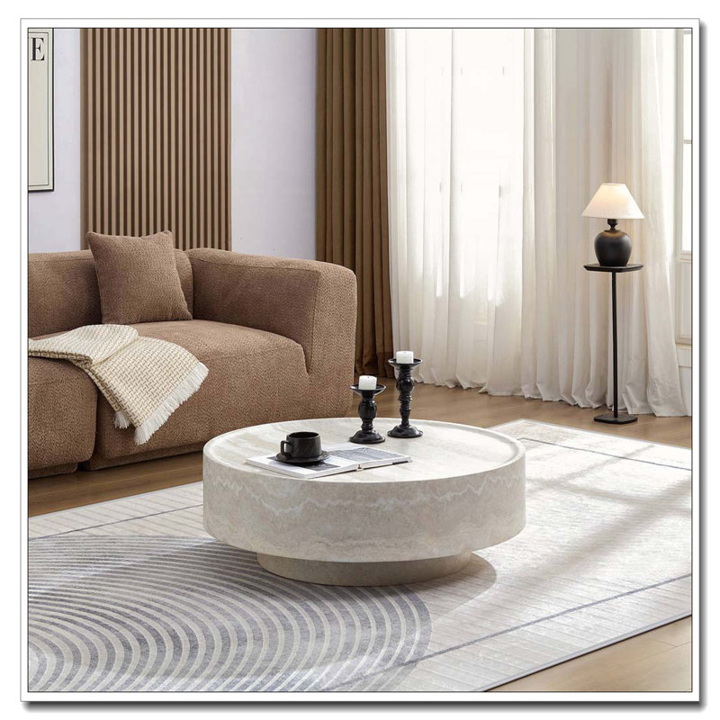 Table basse ronde