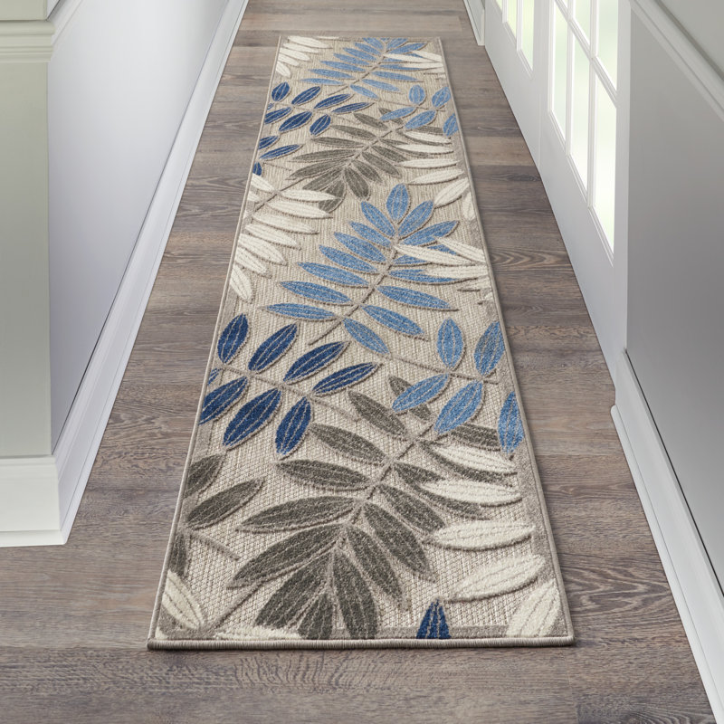 Tapis intérieur / extérieur Eaglin, Tapis de couloir 2 pi 3 po x 8 pi