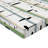 Ambesonne Tree Fitted Sheet 2-Pack Trunks of Birches Pattern Multicolor-106777154