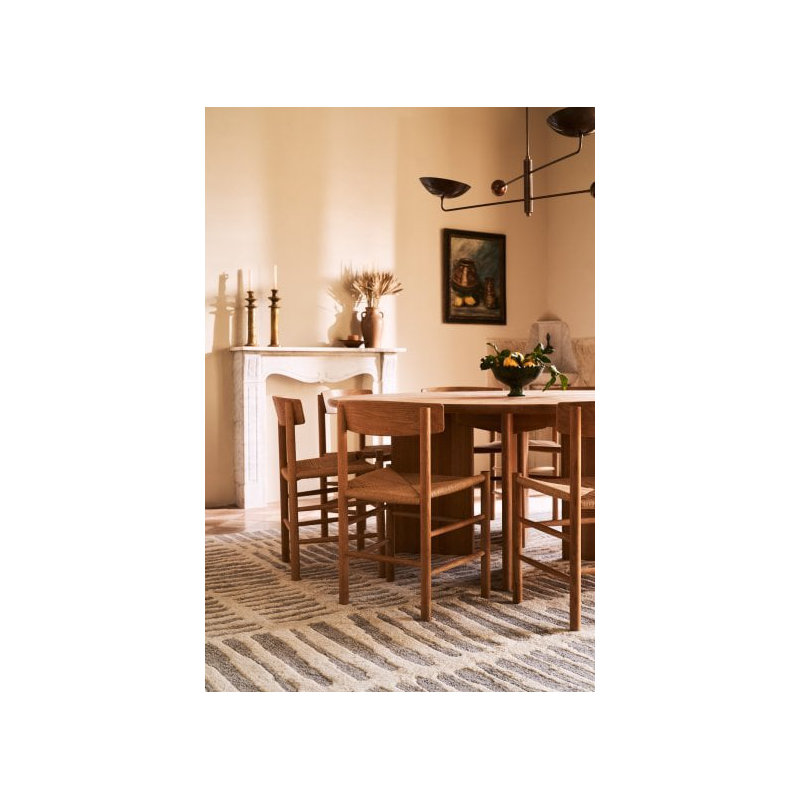 Timber Ash Area Rug, Rectangle 4' x 6'