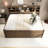 78'' Full Size Wood Daybed With 2 Bedside Cabinets, Upper Shelves And 4 Drawers-314066922