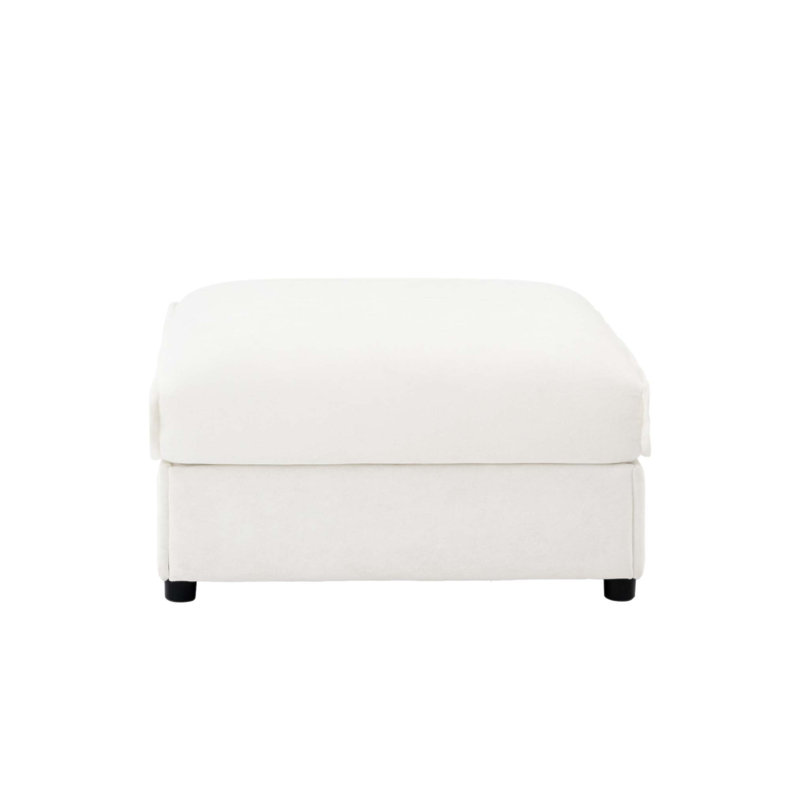 Repose-pieds de 24 pouces, sièges confortables à fonctions multiples, design classique et coins confortables pour toute pièce
