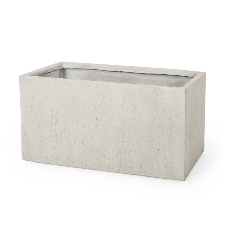 Modern Outdoor Rectangular Planter Box