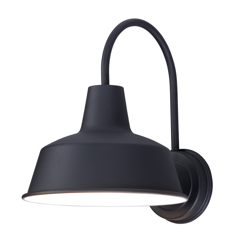 Alexandrina Wall Light, Black, 10.75" H x 8.25" W x 10.5" D