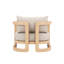 Muse Outdoor Teak Lounge Chair-1894988984